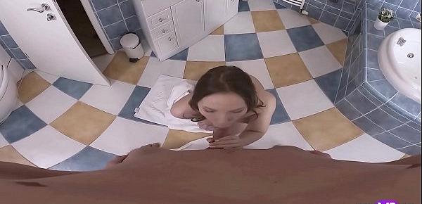  TmwVRnet.com - Linda Weasley - Brushing teeth with sperm